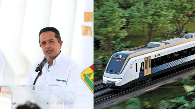 Tren Maya marcha en cumplimiento a la ley: Carlos Joaquín