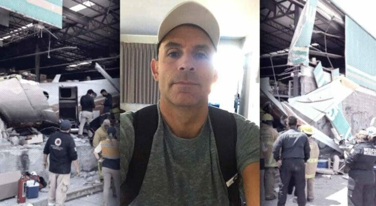 Han sido identificados tanto los pasajeros como los pilotos de la avioneta que se desplomó este lunes en Morelos. Foto: Periódico Central