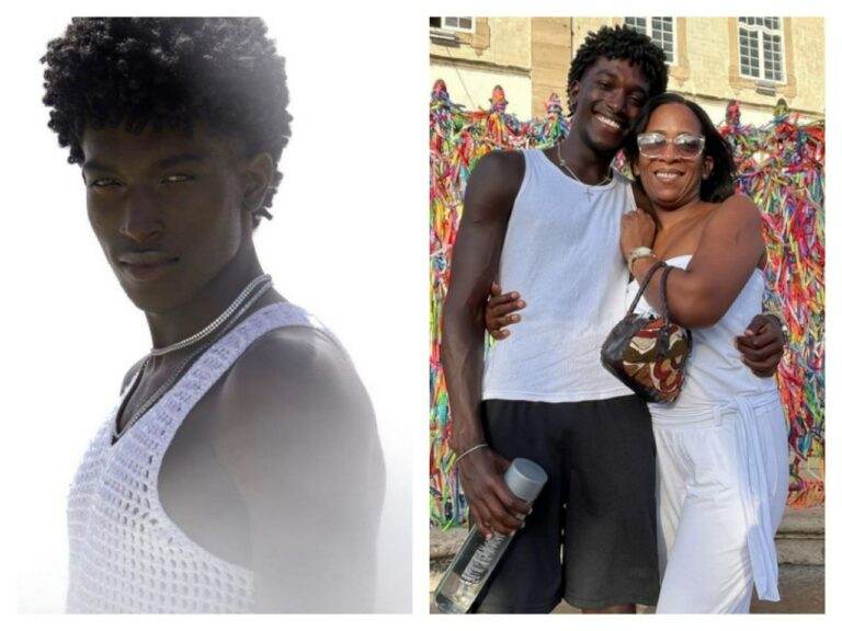 Joven vendía bocadillos para ayudar a su madre ahora se convierte en el rostro de Hugo Boss