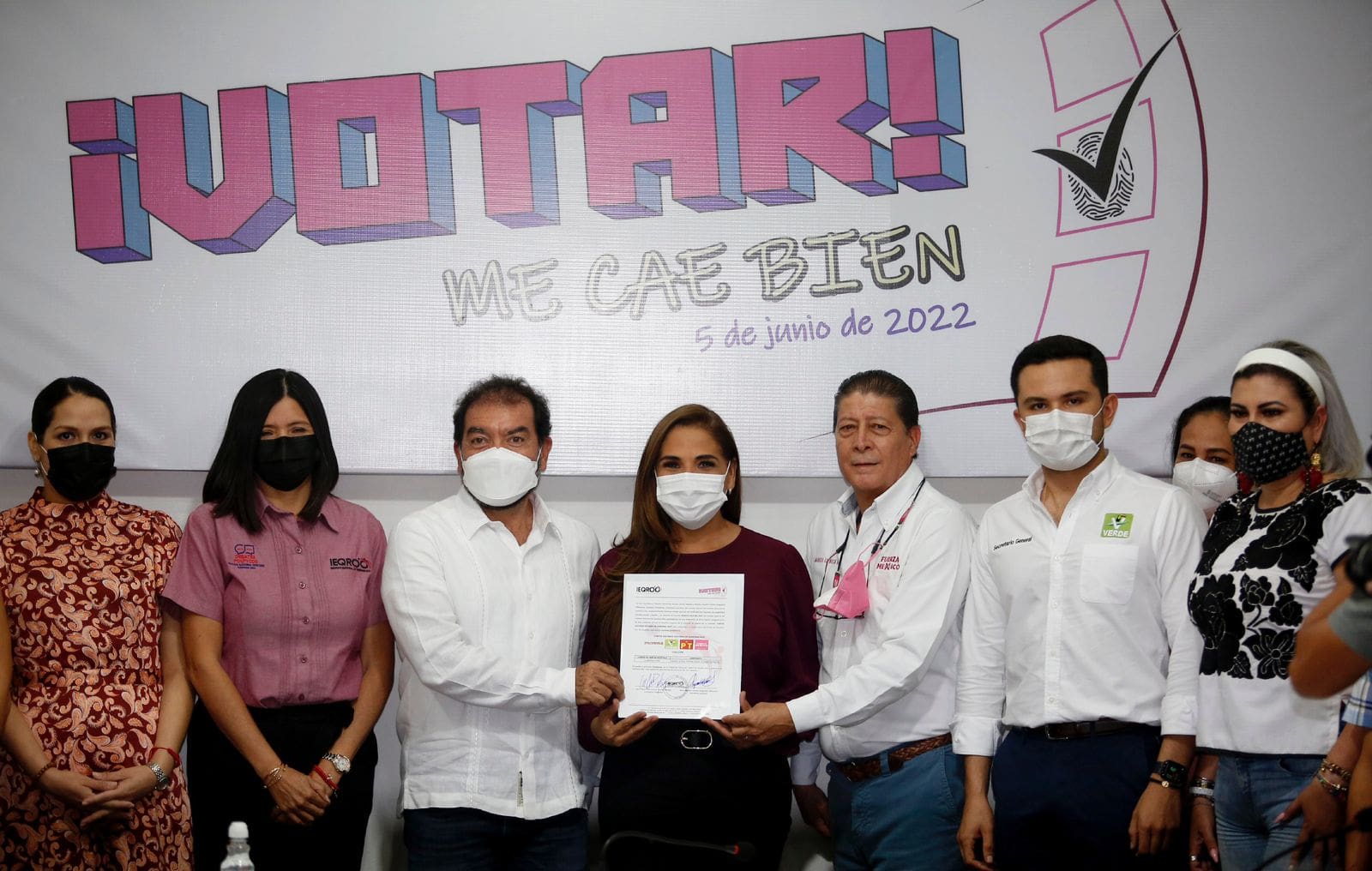 Mara Lezama recibe su constancia como candidata a Gobernadora; el domingo 3 arrancará su campaña