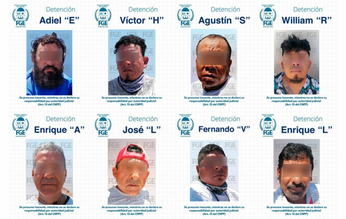 Detienen a nueve narcomenudistas en Cancún, mediante el operativo 