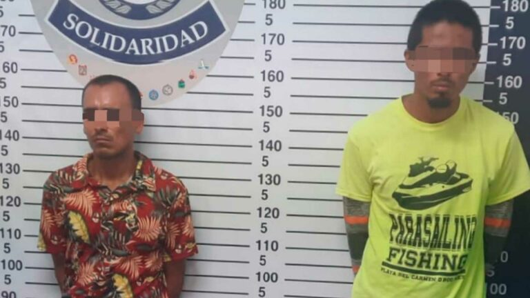 Detienen a narcomenudistas que operaban en zona costera de Playacar