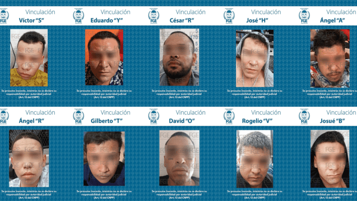Vinculan a proceso a 11 integrantes del CJNG, detenidos en Cancún