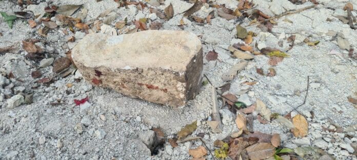 Un hombre presuntamente descalabrado con una piedra fue hallado sin vida a un costado de la carretera en el municipio de Tulum. Foto: SIM