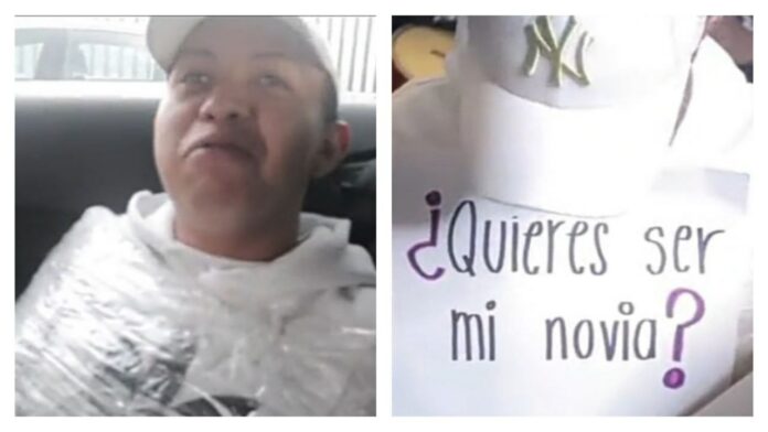 Amigos dan 'empujón' a joven para que declare amor a chica que le gusta