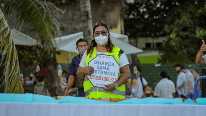 “Chalecos Azules” reforzarán medidas sanitarias durante las vacaciones en Playa del Carmen
