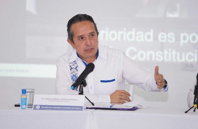 Se reúne el gobernador de Quintana Roo con la Comisión de Turismo del Senado de la República