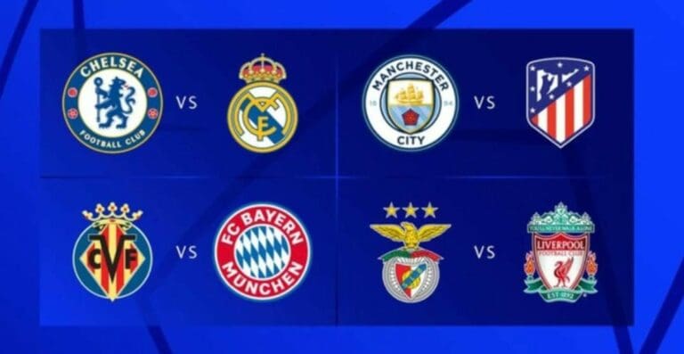 Quedan definidos los partidos de cuartos de final de la Champions League