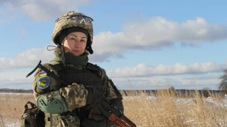 Olga Semigyanova, una madre ucraniana de 12 hijos, fue asesinada durante una batalla con las tropas rusas defendiendo a su país.