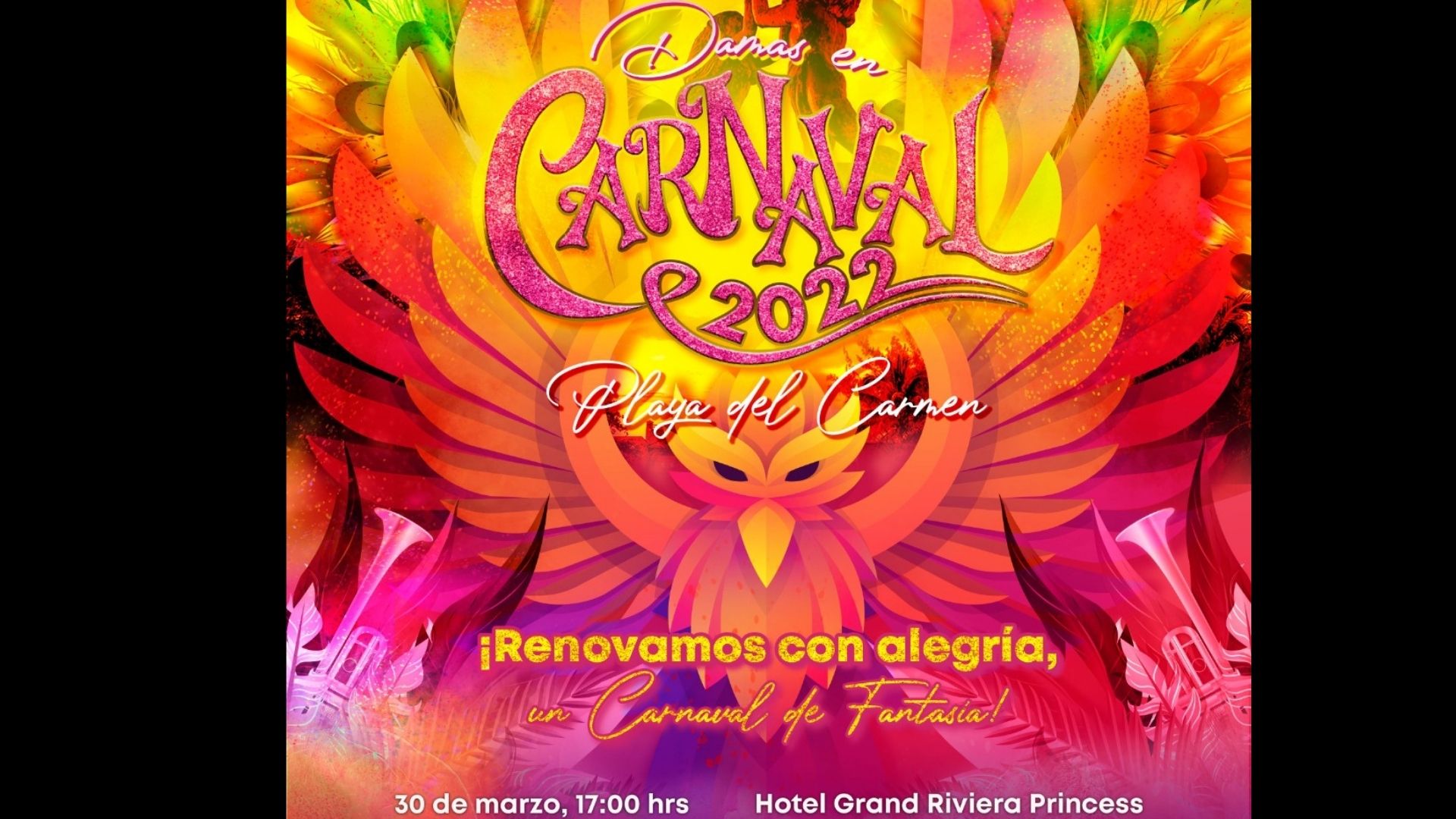 Se abre compra de boletos para Damas en Carnaval 2022