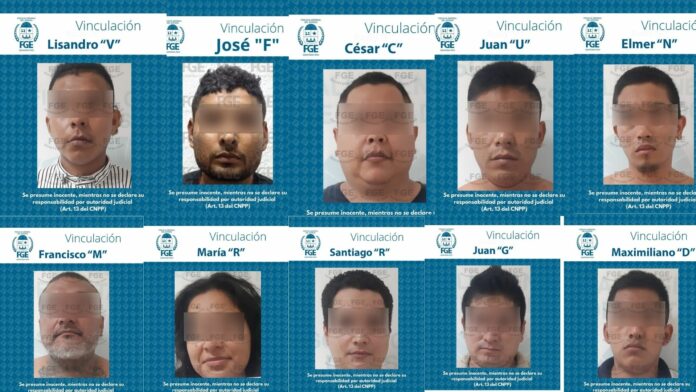 Vinculan a proceso a nueve narcomenudistas tras hallarles más de mil bolsitas con droga