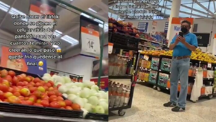 Reto en TikTok exhibe a acosadores en el supermercado