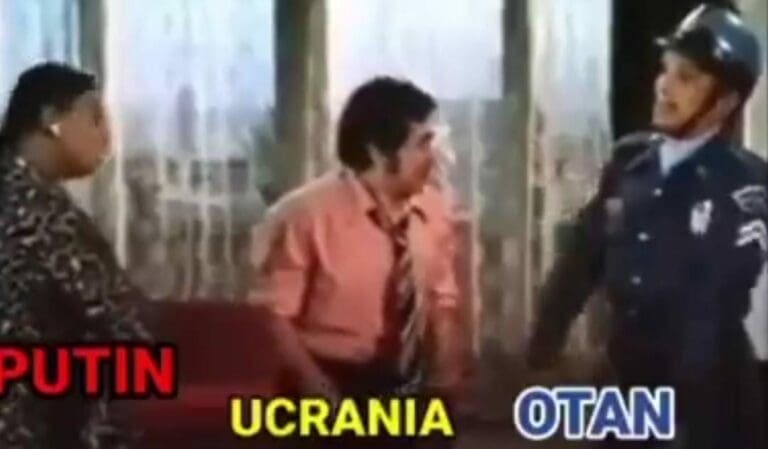 Usan una película de Cantinflas para explicar lo que ocurre en el conflicto entre Ucrania y Rusia; en las redes sociales se ve de todo. Foto: Captura de video