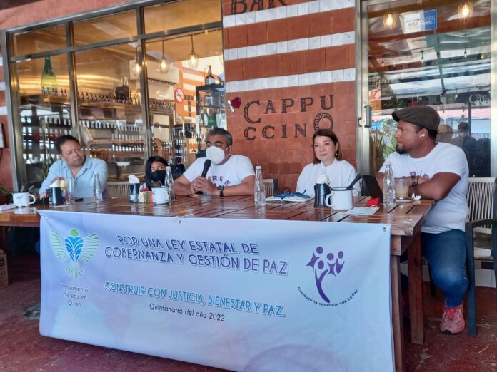 Un grupo de ciudadanos de Playa del Carmen presentó una propuesta para una Ley y Comisión de Gobernanza y Gestión de Paz. Foto: SIM