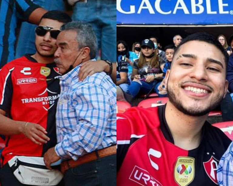 Aficionado del Atlas desmiente que esté ciego; su foto se había viralizado