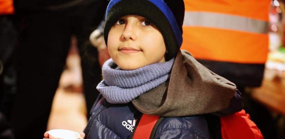 Niño de 11 años llegó solo a Eslovaquia tras dejar a sus padres en Ucrania