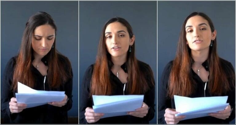 Esta valiente joven denunció a su ex novio agresor; como la justicia lo dejó libre, ahora cuenta su historia en las redes. Foto: Captura de video