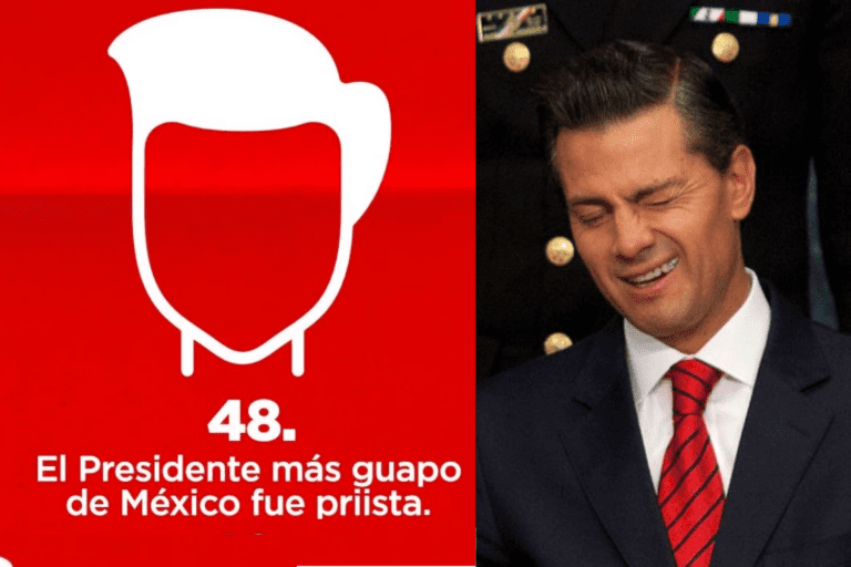 PRI presume que tuvo al presidente “más guapo” de México