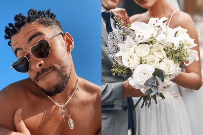 Novia exhibe que familiares y amigos no irán a su boda por ver a Bad Bunny