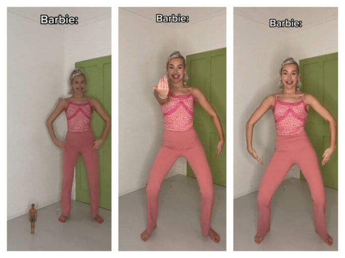 Joven se vuelve viral en TikTok por sus imitaciones de la muñeca Barbie