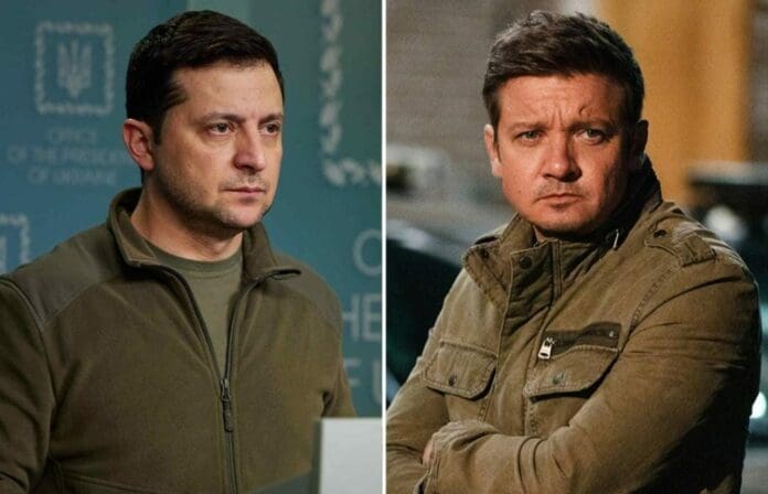 Andan pidiendo que si se llega a hacer una película que cuente el conflicto armado, sea Jeremy Renner el protagonista. Foto: Redes sociales