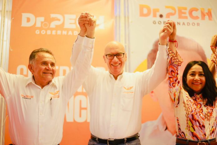A redoblar esfuerzos para ganar la gubernatura pide el Dr. Pech