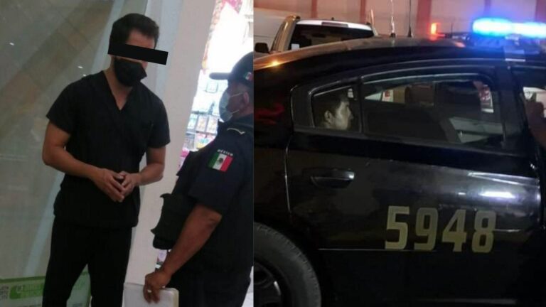 Detienen a sujeto por acosar a mujer con sus tres hijas en la calle