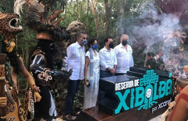 El gobierno federal anunció hoy que la Profepa ha clausurado de forma temporal el parque Xibalbá, del grupo Xcaret. Foto: Redes sociales