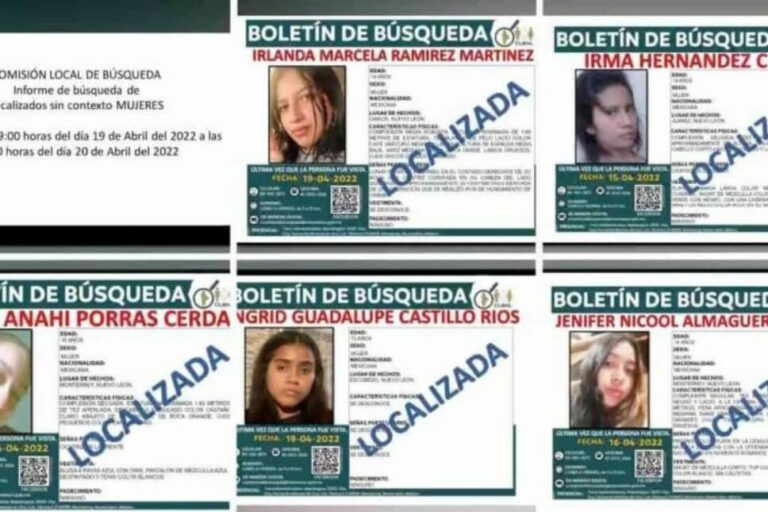 CNDH desmiente que se haya encontrado a 5 mujeres sin vida durante búsqueda de Debanhi