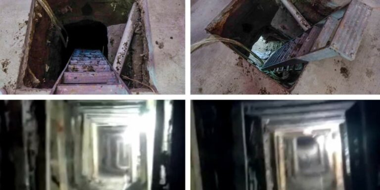 Descubren Huachicotúnel estaba disfrazado de cisterna en Ecatepec