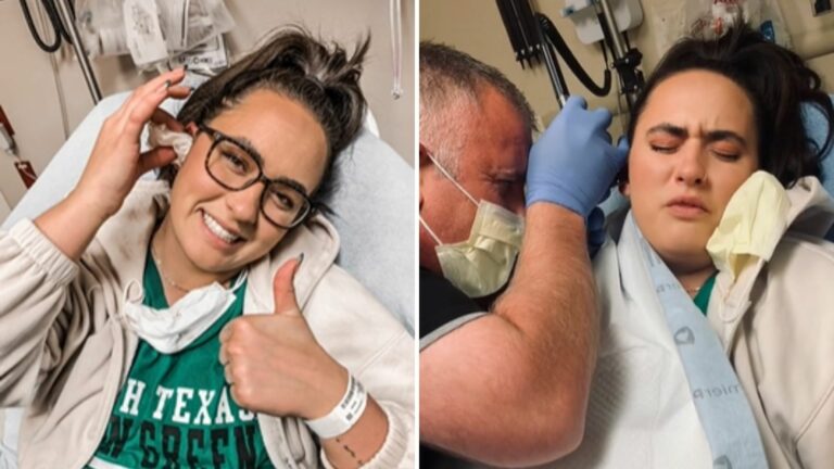 Joven va al doctor por un fuerte dolor en su oído, tenía un sujetador de aretes adentro