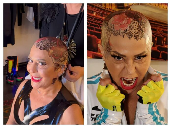 Alejandra Guzmán aparece con un look inesperado en su concierto de Nueva York