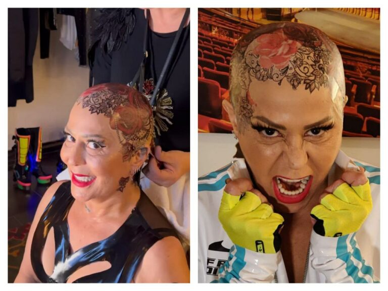 Video: Alejandra Guzmán aparece con un look inesperado en su concierto de Nueva York