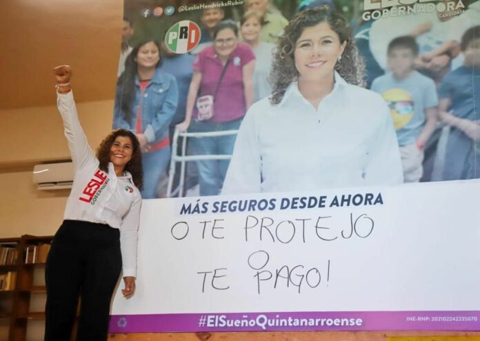 “O te protejo o te pago”: Leslie Hendricks Rubio