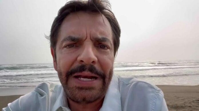 Eugenio Derbez dijo que si lo que AMLO quiere es una foto con él ,se la puede ir a tomar a Palacio Nacional. Qué tal? Foto: Captura de video