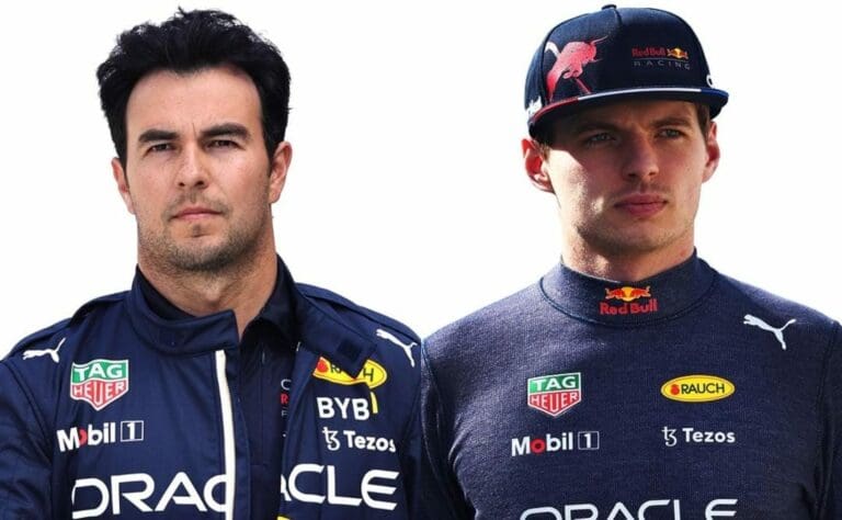 Sergio "Checo" Pérez tuvo una gran actuación en la Fórmula 1; él y su compañero Max Verstappen fueron primer y segundo lugar.