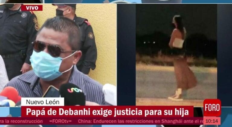 El padre de Debanhi Escobar exige justicia por el feminicidio de su hija; critica a la Fiscalía por actuar de manera lenta y poco clara. Foto: Captura de video