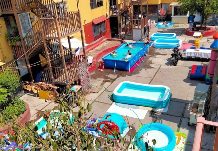 Vecinos de la CDMX arman parque recreativo