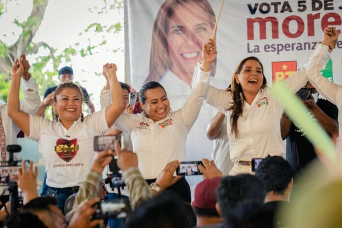 En Tulum, Mara Lezama y Silvia Dzul demuestran músculo político