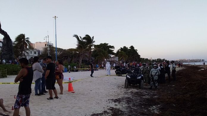 Muere hombre ahogado frente a playa Fundadores