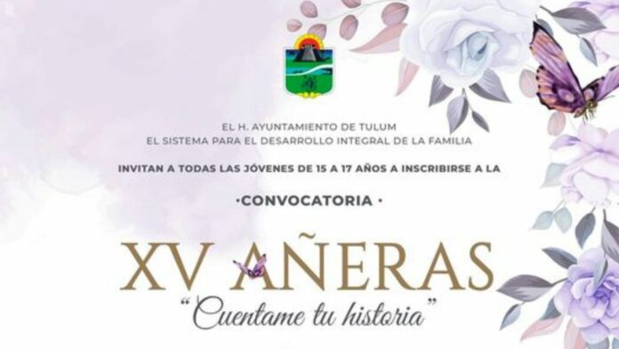 Invita DIF Tulum a jóvenes de 15 a 17 años a la convocatoria 'XV Añeras: Cuéntame tu historia'