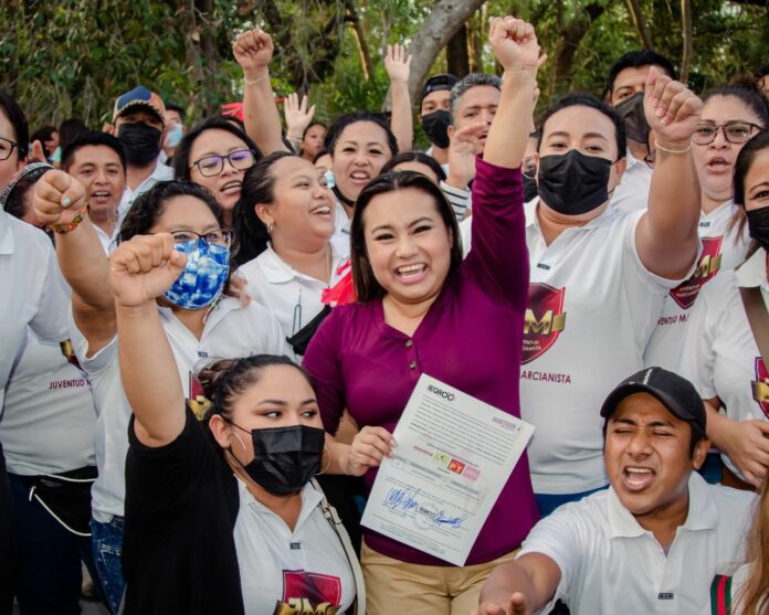 Silvia Dzul Sánchez ya es candidata oficial de la coalición “Juntos Hacemos Historia”