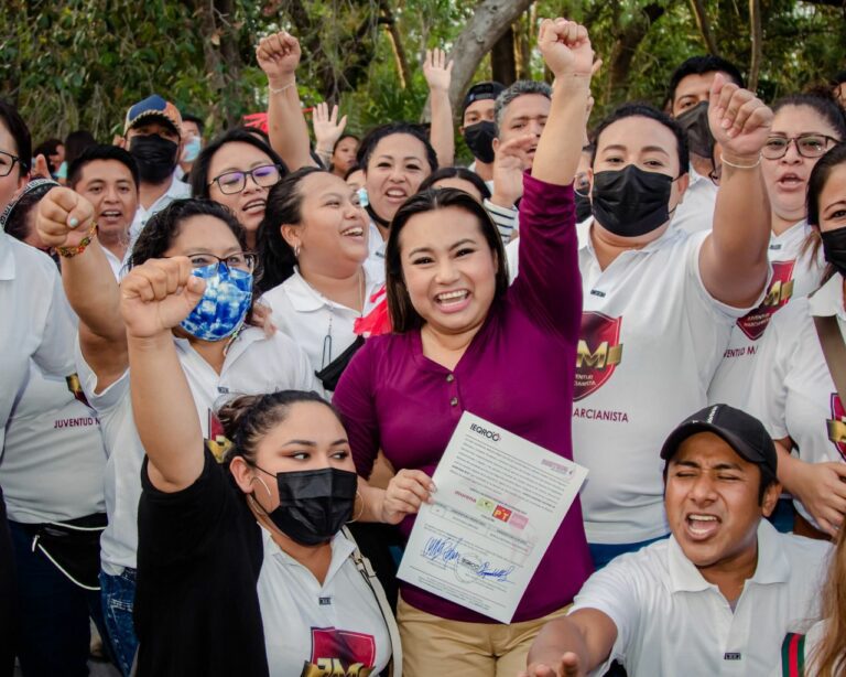 Silvia Dzul Sánchez ya es candidata oficial de la coalición “Juntos Hacemos Historia”