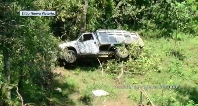 Dos mujeres murieron el domingo tras accidentarse cuando iban a votar en la revocación; familias denuncian varias anomalías. Foto: Captura de video