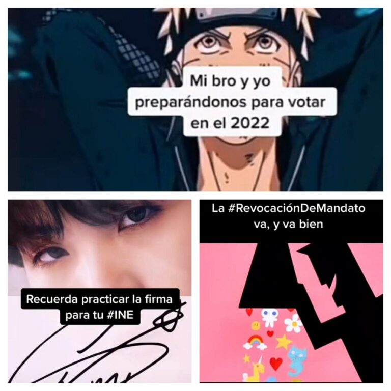 INE llega a más de 950 mil jóvenes en TikTok, tras usar memes