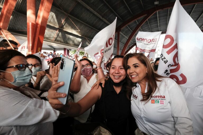 Con el apoyo de Cozumel, la consolidación de la 4T es irreversible: Mara