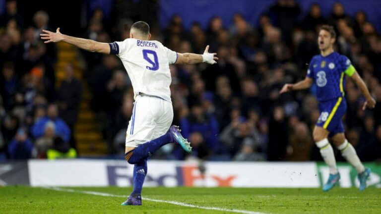 Real Madrid derrota a Chelsea con 3 goles de Benzema