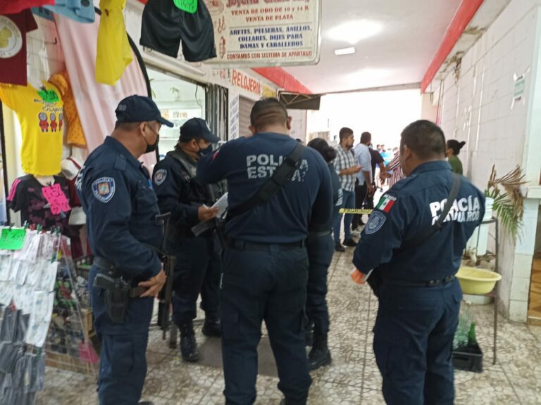 Asaltan joyería en el mercado municipal de Felipe Carrillo Puerto