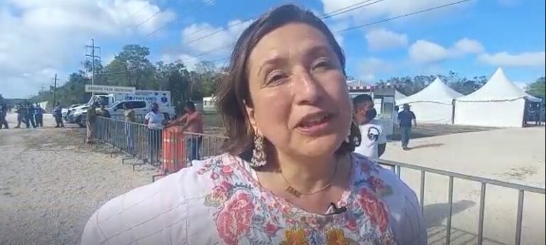 Pide Xochilt Gálvez menos opacidad y mayor información sobre obras del Tren Maya￼