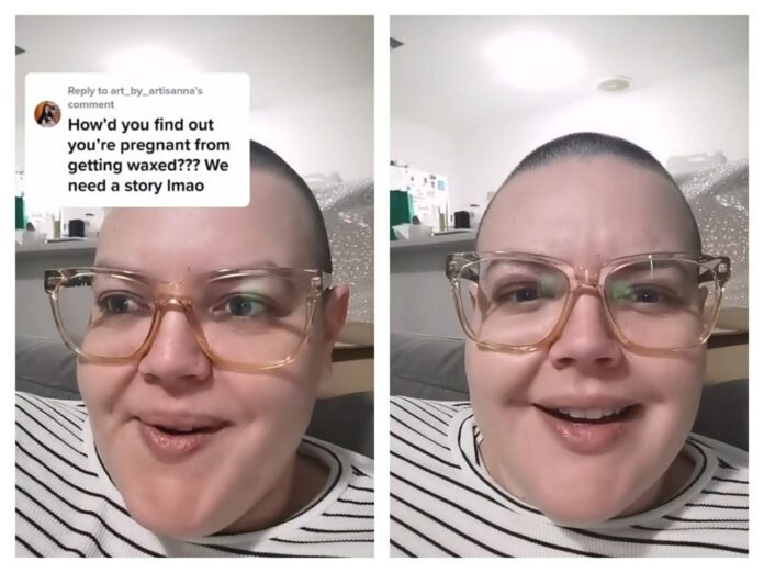 Mujer descubre que está embarazada en un centro de depilación